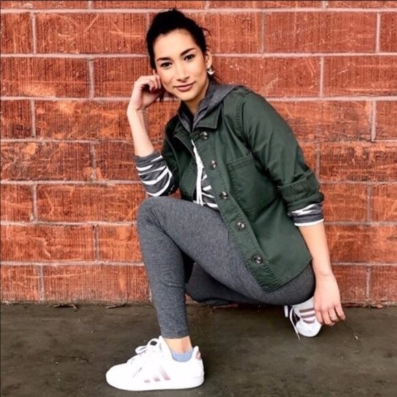 Cabi Crossroads Utility Jacket Army Green - Picture 2 of 7